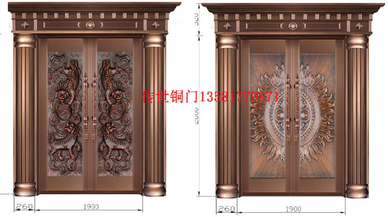传世铜门